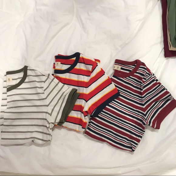Hollister Tops - Bundle of 3 Hollister Ringer T-Shirts